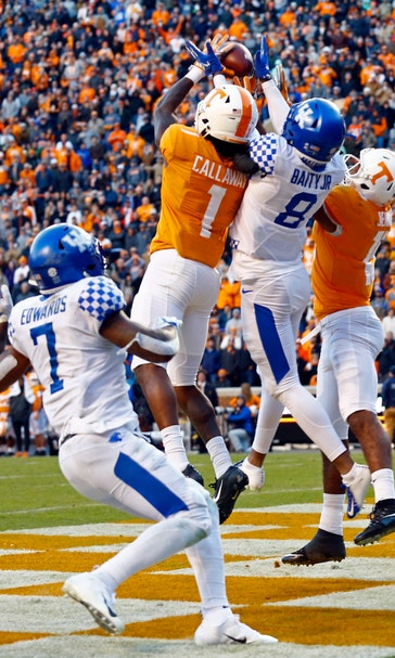 Vols continue home mastery of No. 12 Kentucky with 24-7 win